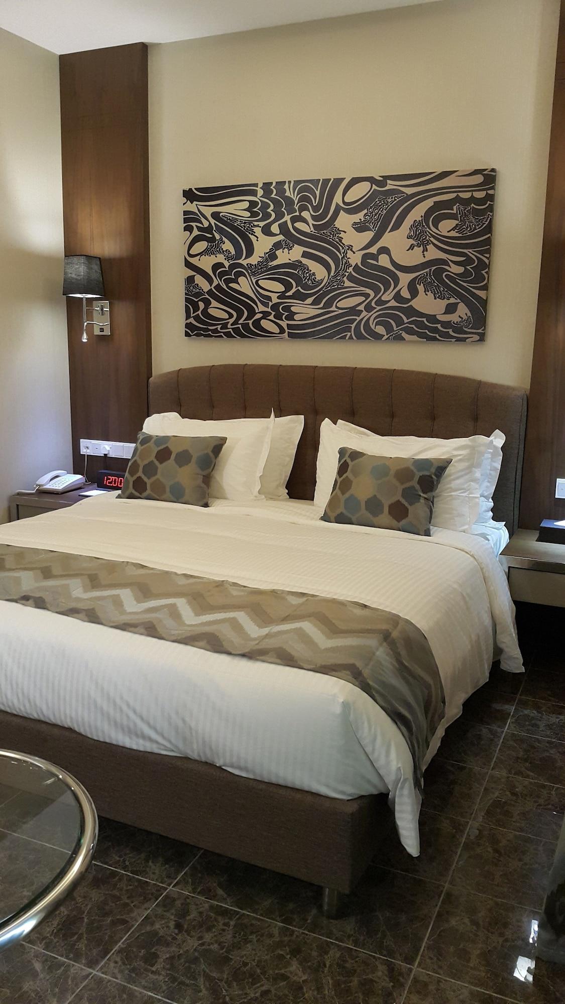 M Hotel Makkah By Millennium Mecca Exterior foto A room at the hotel