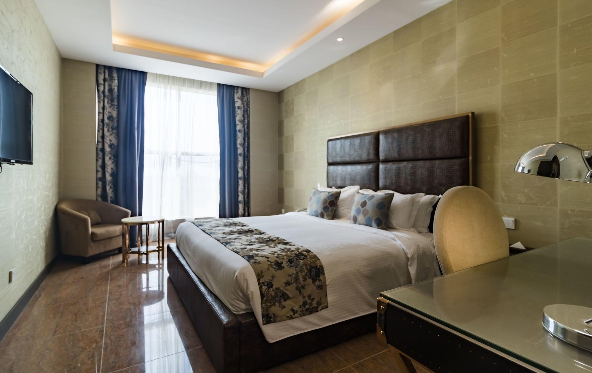 M Hotel Makkah By Millennium Mecca Exterior foto A room at the hotel