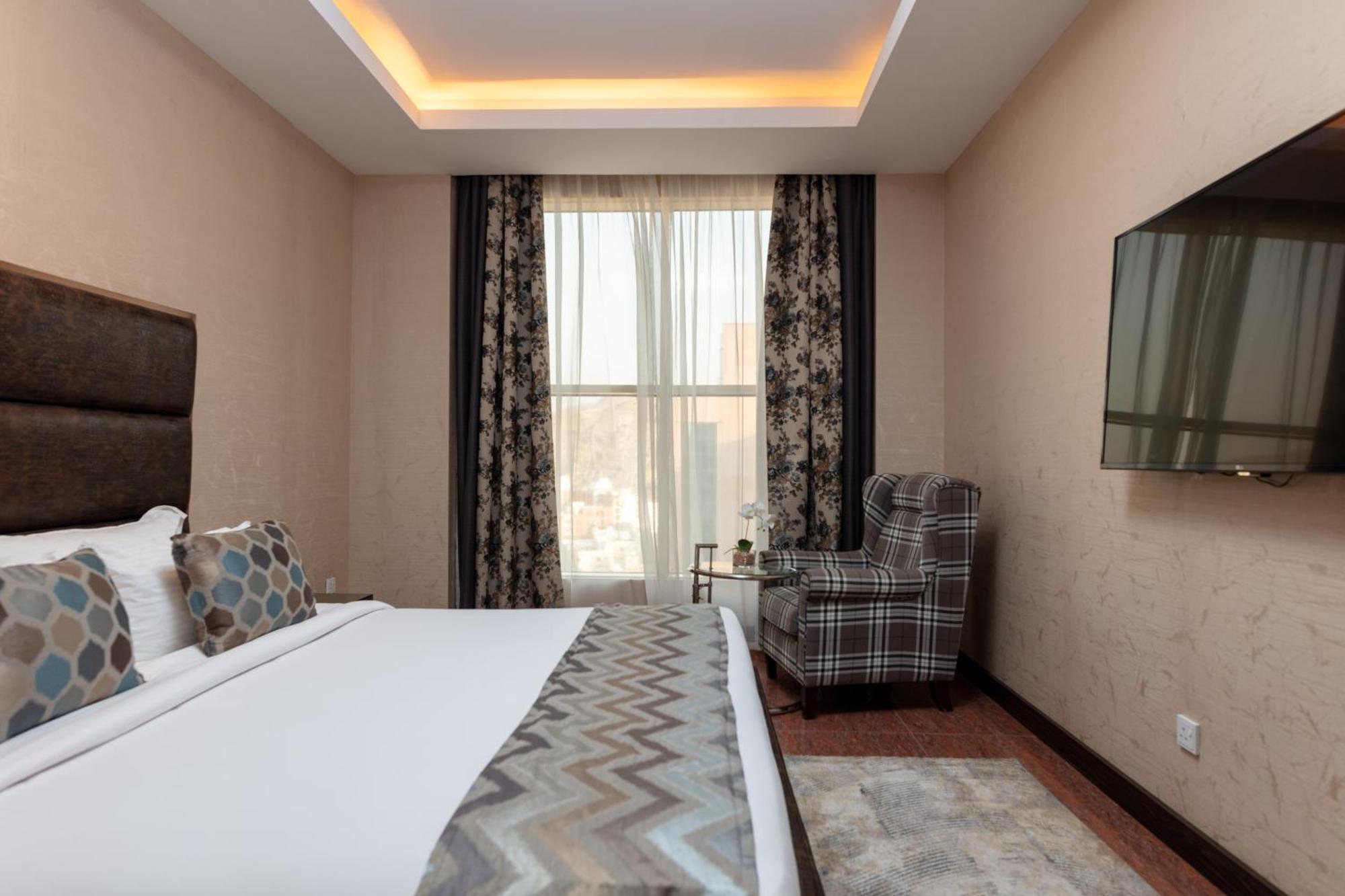 M Hotel Makkah By Millennium Mecca Exterior foto A room at the hotel